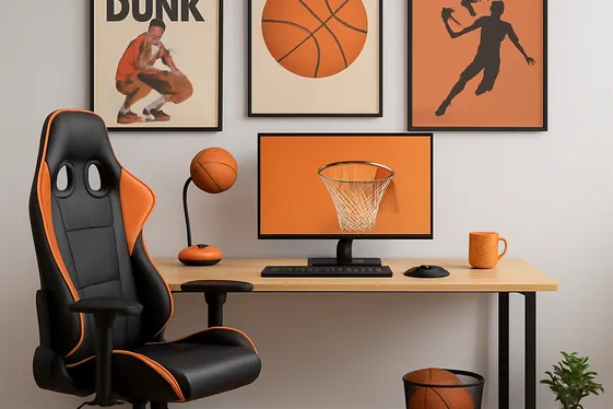 Slam Dunk Desk Setups for Studying or Gaming illustration