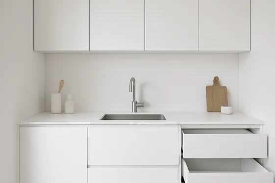 Integrate Hidden Storage for Clutter-Free Spaces illustration