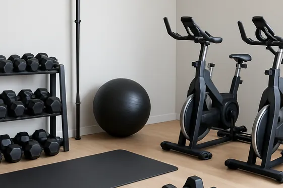 Home Fitness Equipment Rental Plans illustration