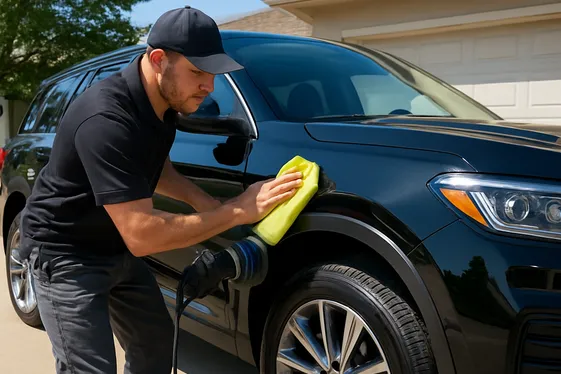 Car Detailing Mobile Service Subscriptions illustration