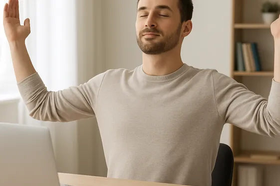 Stress Management to Maintain Professional Focus illustration
