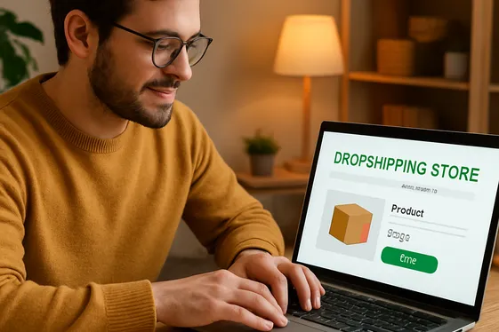 Launch a Dropshipping Store illustration