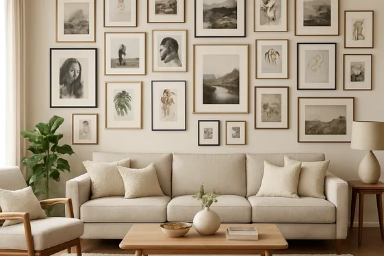 Oversized Gallery Wall to Showcase Your Personality illustration