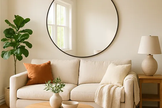 Large Mirrors to Amplify Space and Light illustration