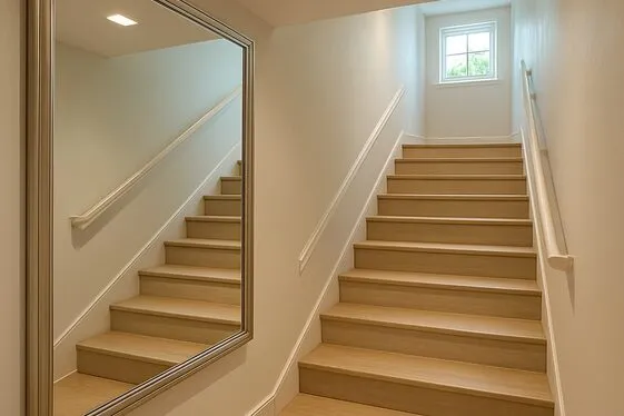 Use Mirrors to Open Up the Space illustration