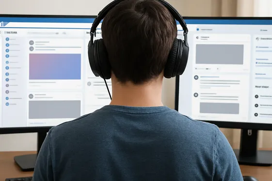 Content Moderator Jobs at Social Media Giants illustration