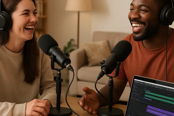 Create a Gaming Podcast for Enthusiasts illustration