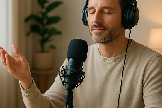 Doing Voice Overs for Meditation and Relaxation Apps illustration