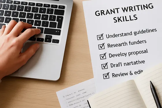 Skills You Need to Succeed as a Freelance Grant Writer illustration