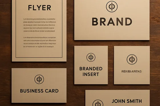 Create Branded Marketing Materials illustration