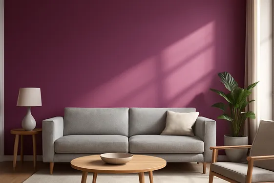 Bold Plum Punch: Statement Walls That Pop illustration