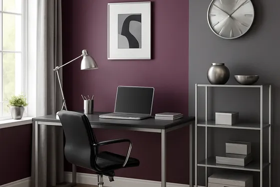 Plum and Gray: A Modern Color Duo illustration