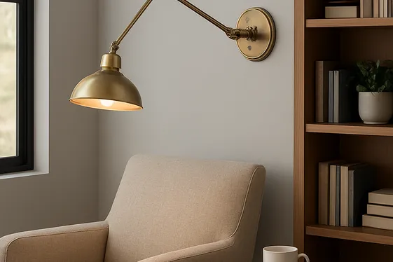 Adjustable Arm Sconces for Versatile Spaces illustration