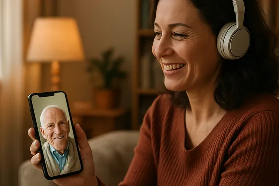 Becoming a Professional Listener for Elderly Companionship illustration