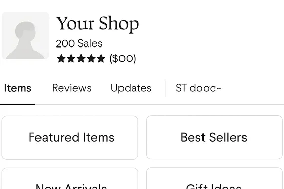 Create Shop Sections that Help Search Visibility illustration