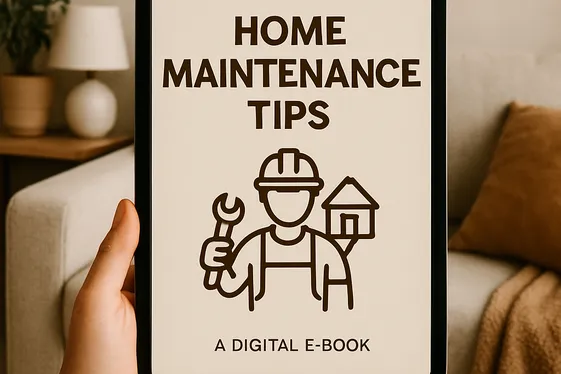 Promote Your Own E-Book on Home Maintenance Hacks illustration