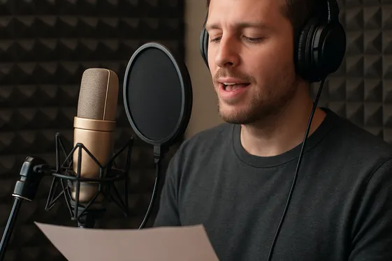 Voiceover Artist for Ads and Audiobooks illustration