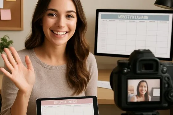 Promoting Your Planners on Social Media illustration