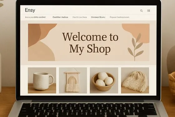 Building an Eye-Catching Etsy Shopfront illustration