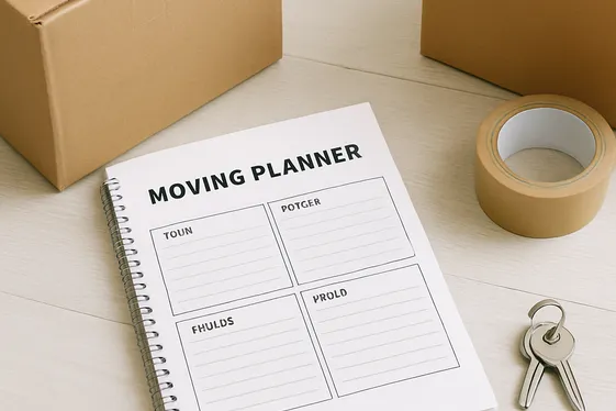 Moving and Relocation Planners illustration