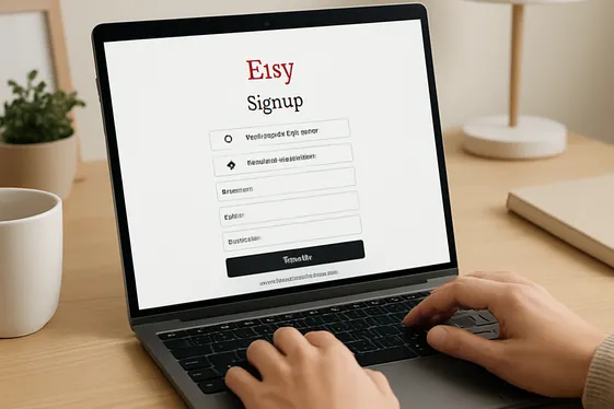 Create Your Etsy Account and Set Up Shop for Free illustration