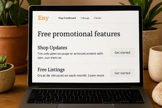 Leverage Etsy’s Free Promotional Features illustration