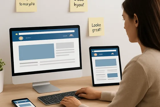 Website Testing Jobs with Daily Pay Options illustration