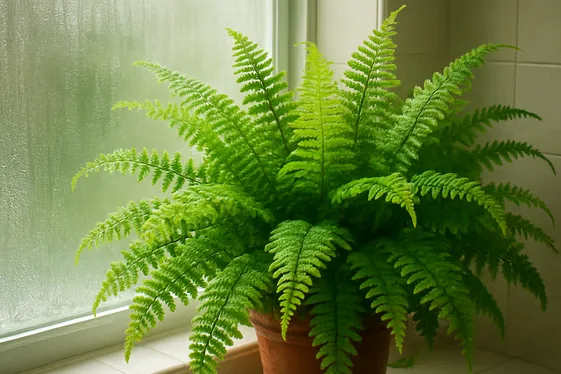 Boston Fern – Lush and Humidity-Loving illustration