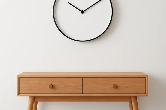 Minimalist Clocks for Function and Form illustration