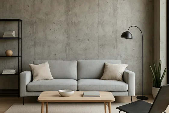 Concrete Textured Walls for Urban Cool illustration