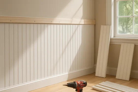 DIY-Friendly Wainscoting Ideas for Budget-Savvy Homeowners illustration