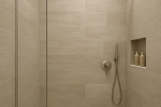 Neutral Palette with Textured Walls illustration