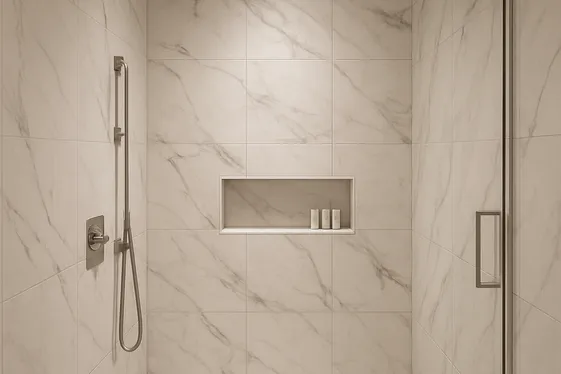 Large Format Tiles for a Sleek Finish illustration
