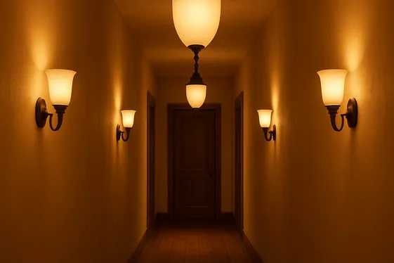 Hang Pendant Lighting or Wall Sconces illustration