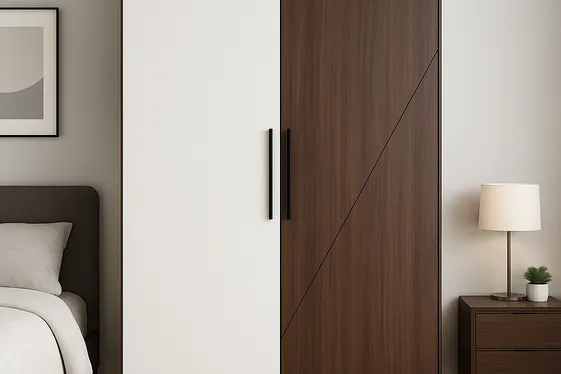 Two-Tone Wardrobe Designs for Visual Interest illustration