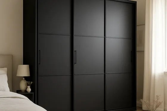 Matte Black Wardrobe Frames for a Bold Statement illustration