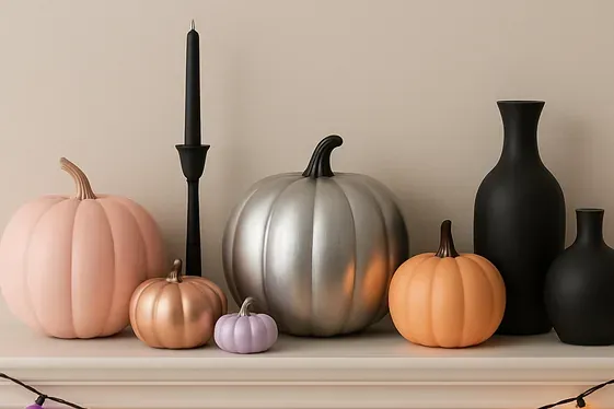 Classic Halloween Colors with a Modern Twist illustration