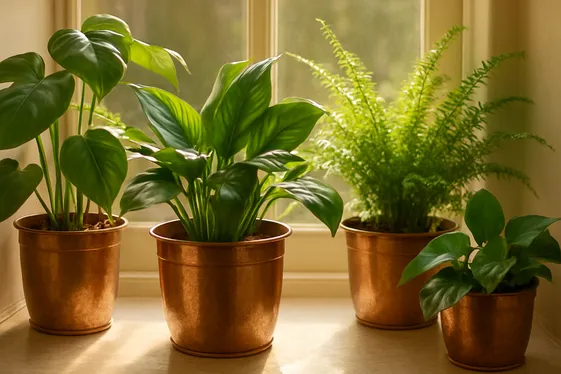 Add a Touch of Green with Fall Houseplants illustration