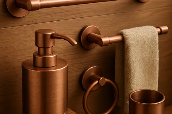 Use Copper and Bronze Fixtures or Accessories illustration