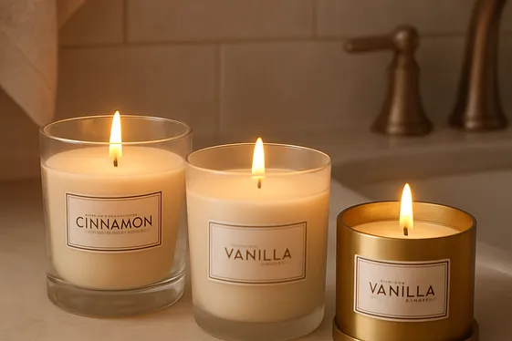 Place Scented Candles with Seasonal Aromas illustration