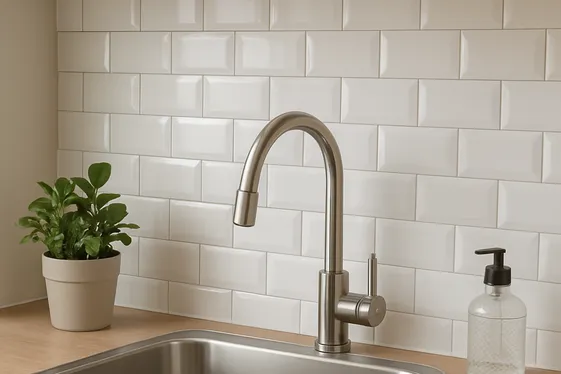 Use Peel-and-Stick Backsplash Tiles in the Kitchen illustration