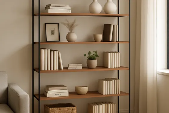 Set Up a Stylish Open Shelving Unit illustration