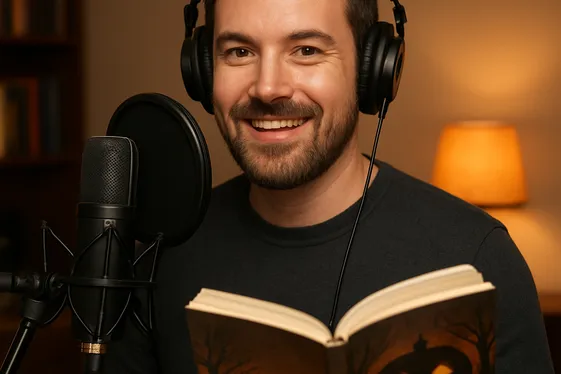 Remote Voice Actor for Halloween Audio Stories illustration