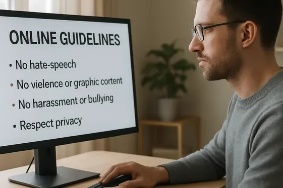 Content Moderation illustration