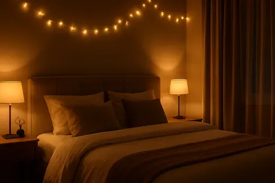 Incorporate Ambient Lighting to Set the Mood illustration