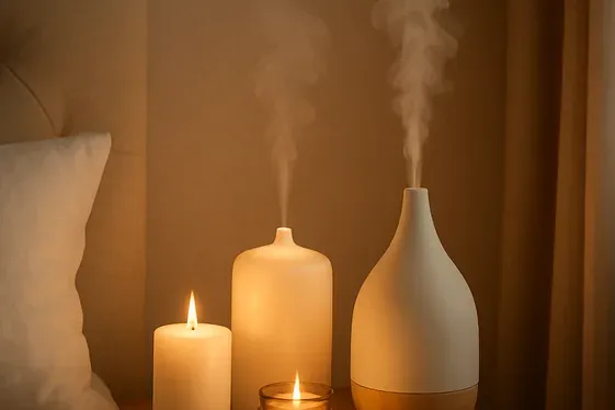Use Scented Candles and Essential Oils for Ambiance illustration