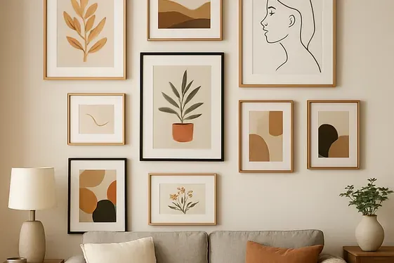 Display Art to Add Personality Without Bulk illustration