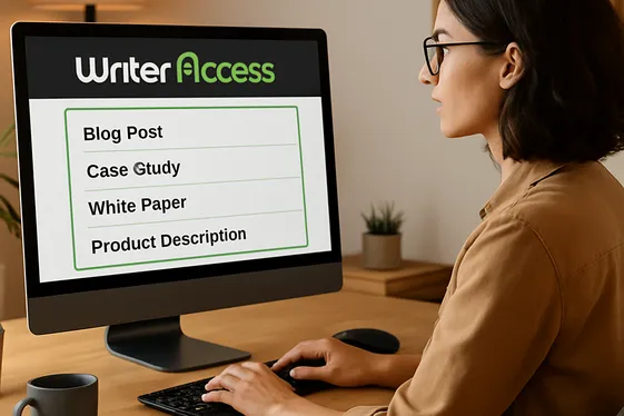WriterAccess: Quality Meets Opportunity illustration