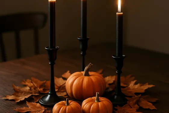 Make a Festive Halloween Table Centerpiece illustration