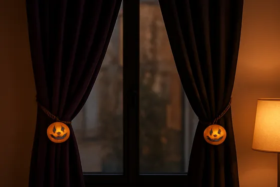 Swap Out Curtains for Dark, Moody Drapes illustration